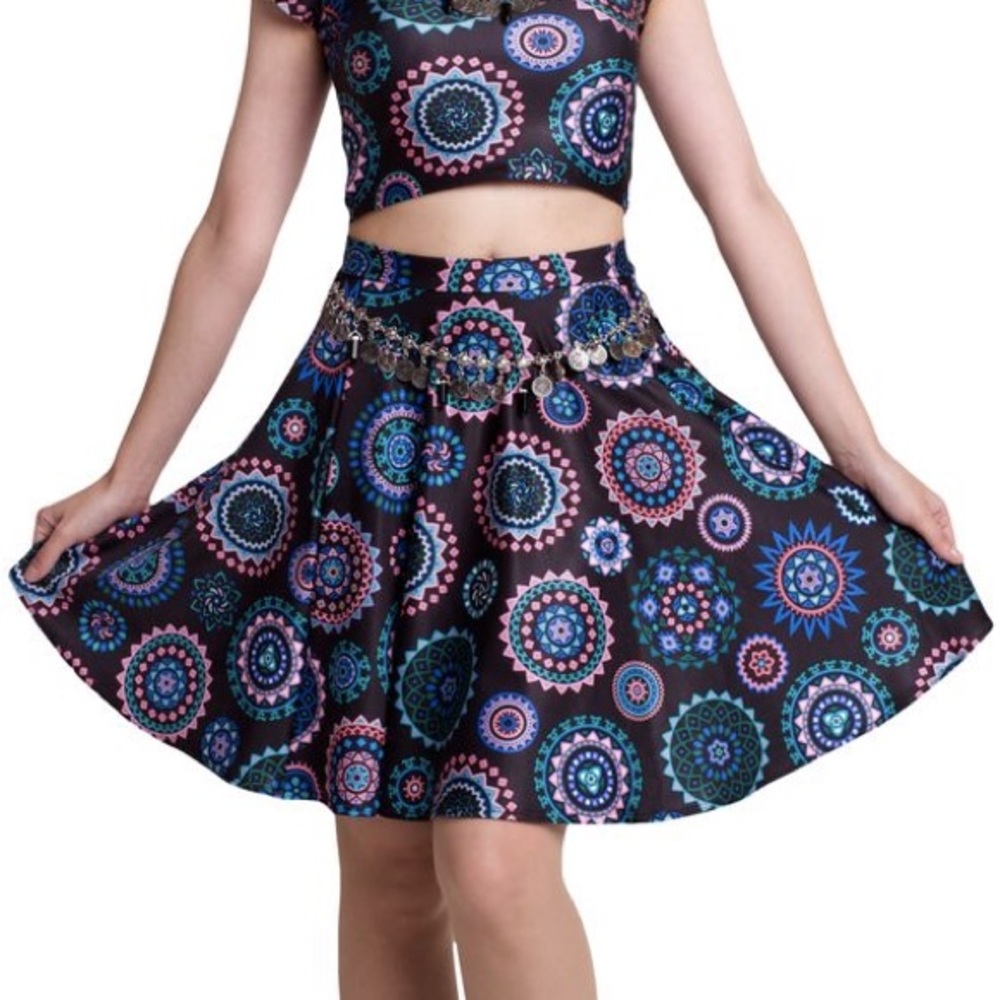 LDC - Flower Child Skater Skirt - S